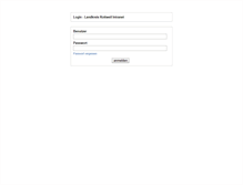 Tablet Screenshot of intranet.landkreis-rottweil.de